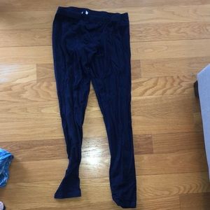 Navy blue leggings
